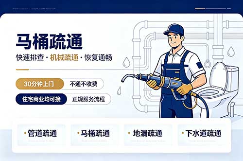通化马桶疏通