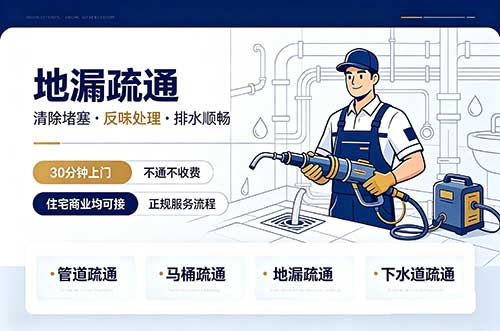 通化地漏疏通